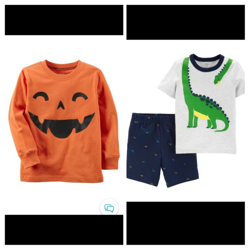 Carter's bundle 2t shirts and short